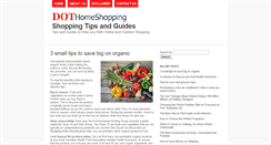 Desktop Screenshot of dothomeshopping.com